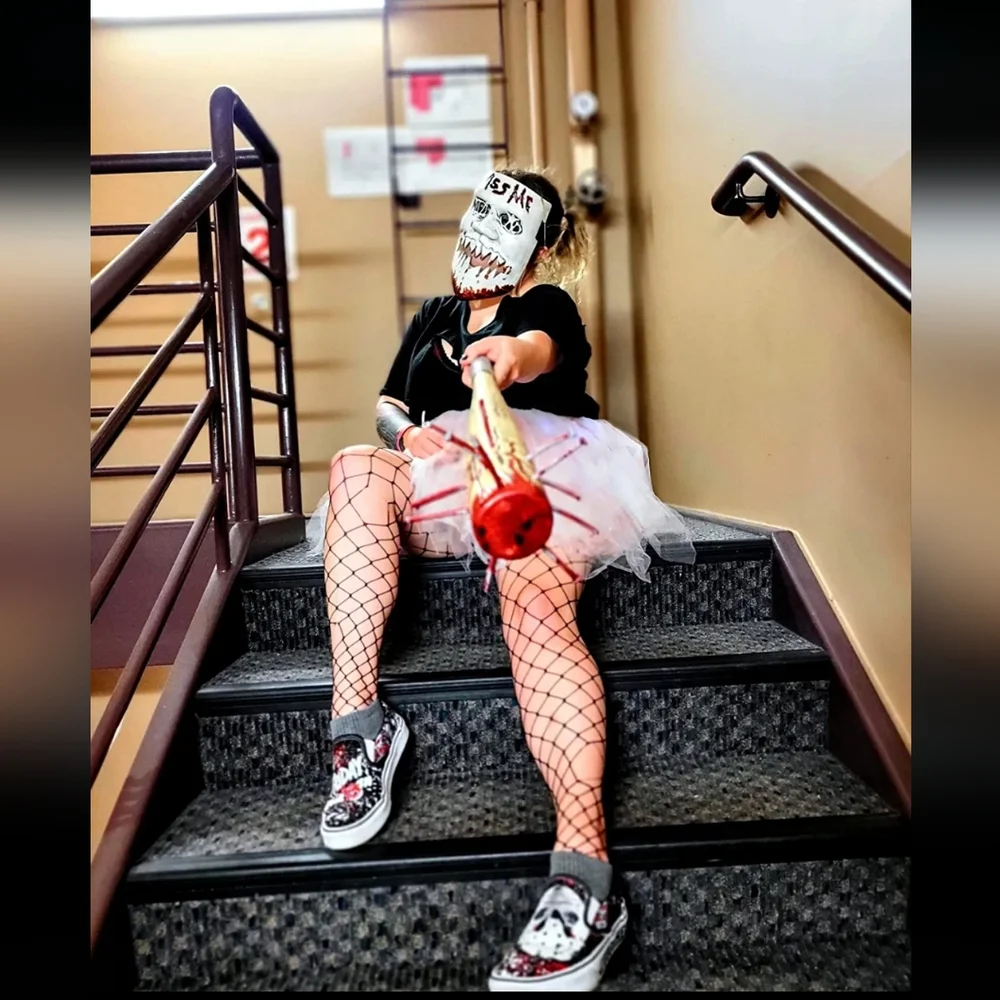 Kiss Me - Purge Halloween Mask - Election Year
